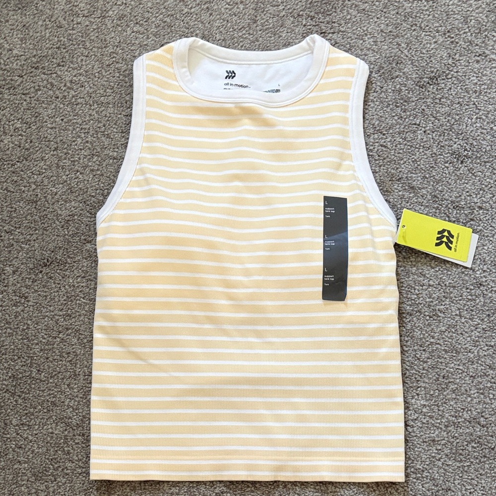 Support tank top new with tags
